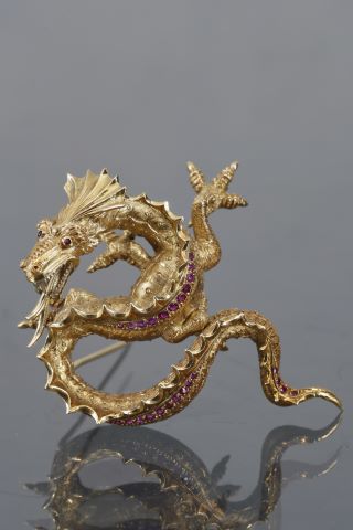 Broche dragon