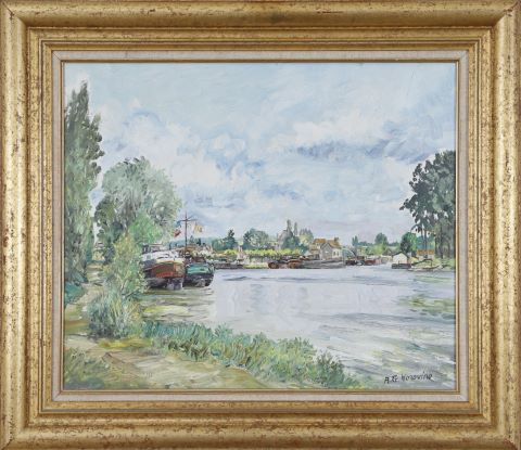 La Seine à Saint-Mammès
