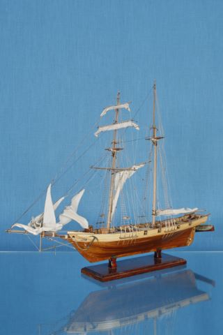 Maquette de goélette