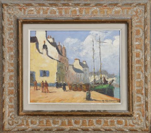 Scène de port au Palais, Belle-Île-en-Mer
