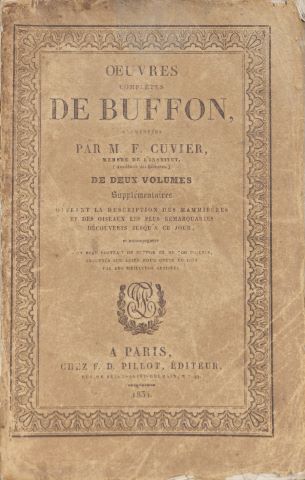 Œuvres complètes offrant la description des mammifères et des oiseaux…