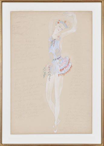 Nathalie Gontcharova (1881-1962) Ballerine -...