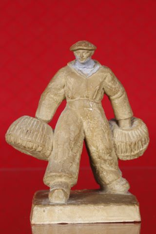 Pêcheur aux paniers
