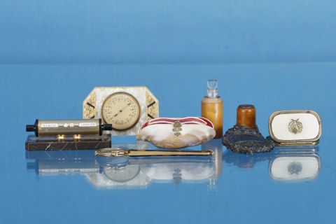 7 objets de vitrine