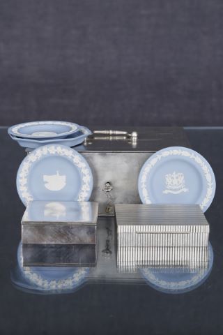 2 coffrets à cigarettes