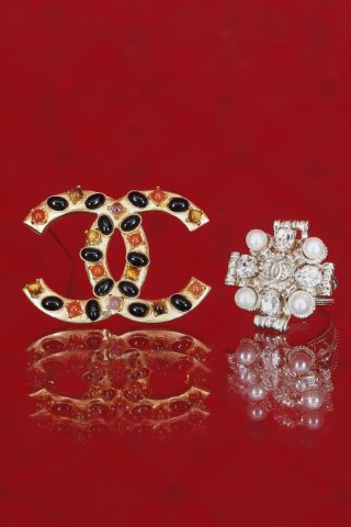1 broche + 1 bague