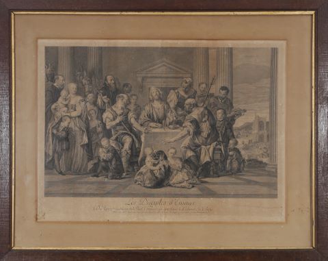 D’après Véronèse Les Disciples d’Emmaüs