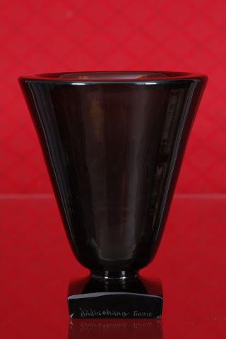Daum Nancy France Vase cornet
