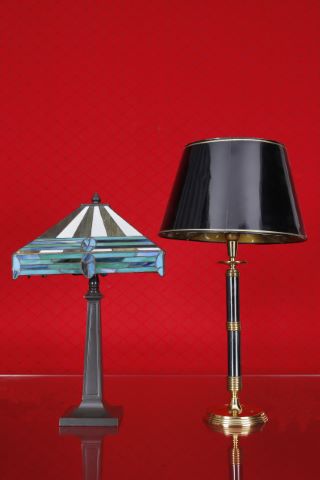 2 lampes de table