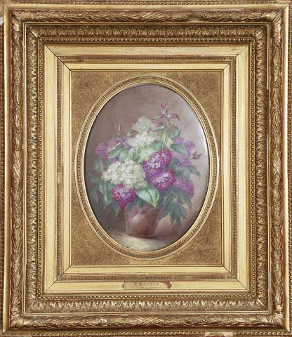 A. Riottot Vase fleuri