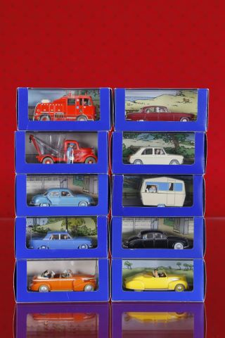 10 pièces “En voiture Tintin”