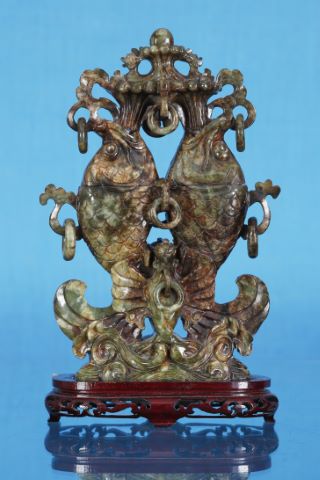 Vase double couvert