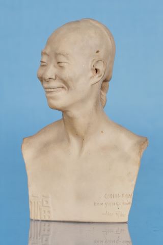 Jean Mich (1871-1919) Buste de Chih-Fan