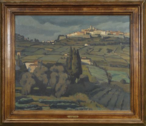 André Strauss (1885-1971) Saint-Paul-de-Vence