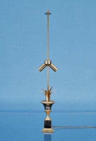 Lampe feuillagée à deux lumières