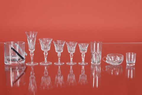 Saint-Louis Service de verres, modèle Camargue