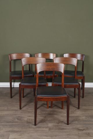 6 chaises à dossier bandeau