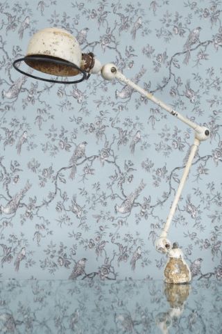 Jieldé Lampe d’atelier à 2 bras articulés sur étau