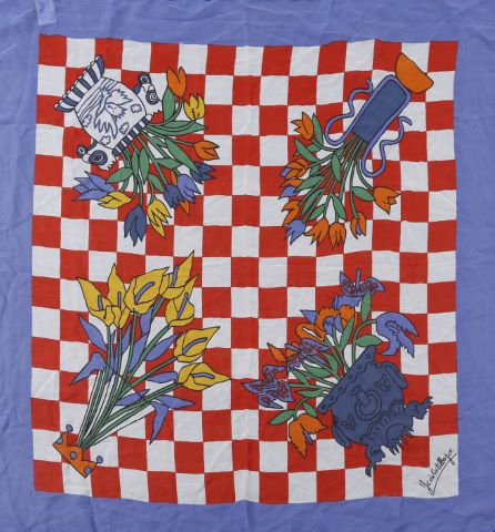 2 foulards en soie