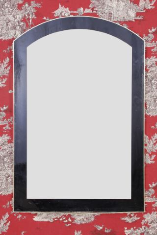 Miroir à fronton arqué