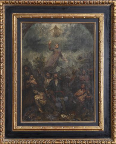 Scène allégorique d’insurrection