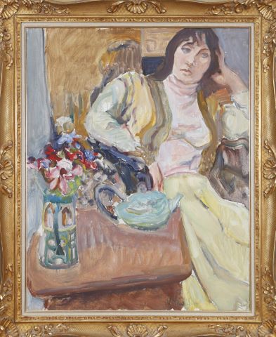 Vladimir Naiditch (1903-1980) Portrait de femme