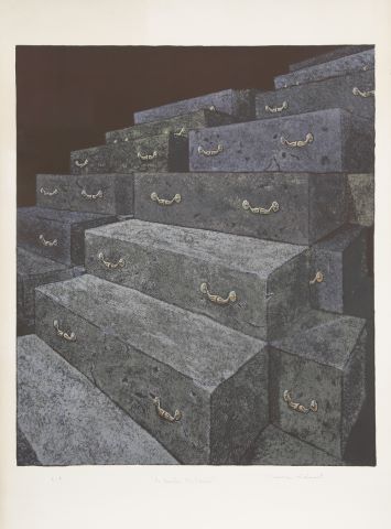 Christian Zeimert (né en 1934) Les Marches...