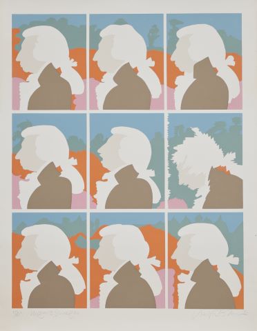 Milton Glaser (né en 1929) Mozart Sneezes