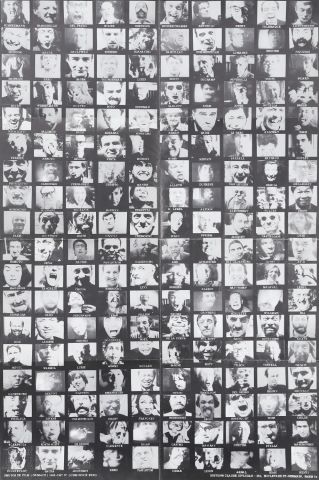 Erró (né en 1932) Photomontage du film “Grimace”...