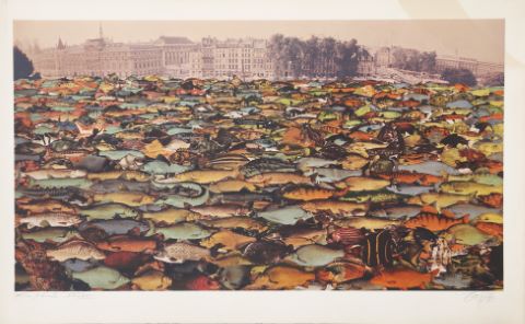 Erró (né en 1932) Fishcape