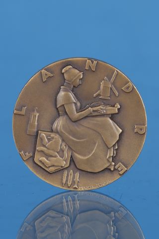 Médaille pour le paquebot Flandre
