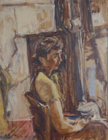 Isaac Dobrinsky (1891-1973) Portrait de femme...