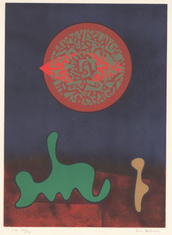 Ensemble de 8 lithographies sur papier, certaines signées et numérotées