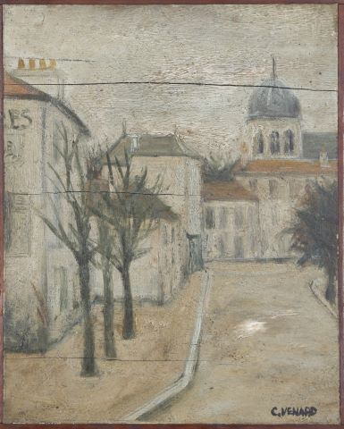Claude Vénard (1913-1999) Vue de Paris