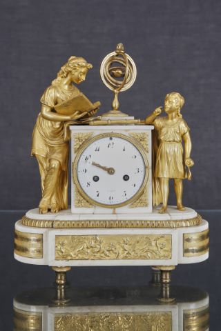 Pendule allégorique