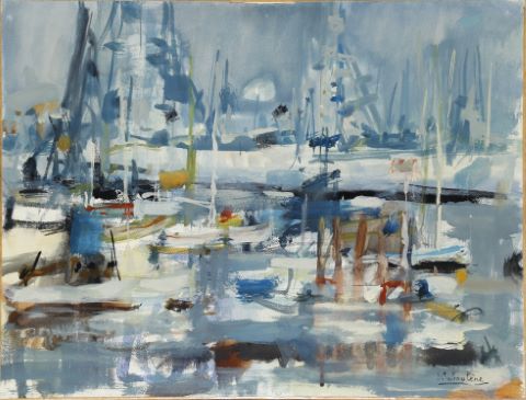 Les Voiliers au port