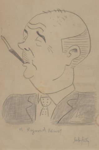 Sacha Guitry (1885-1957) Portrait de Raymond...