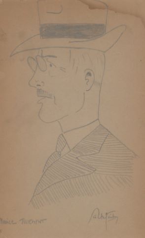 Sacha Guitry (1885-1957) Portrait de Maurice...