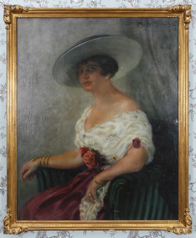 Arnulf de Bouché (1872-1945) Portrait d’une...