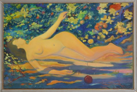 Femme nue allongée