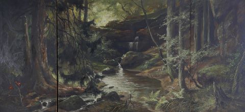 Die Quelle [La Source] - triptyque