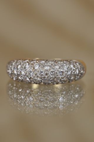 Bague dôme