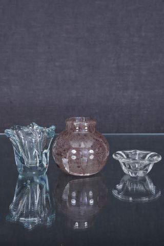 2 vases + 1 cendrier