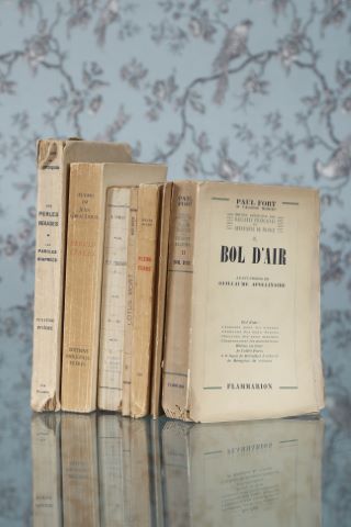 Divers auteurs dont Paul Fort Ensemble de 8...