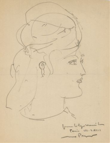 Portrait de la galeriste Lily Mariton (Galerie da Silva, Marseille)
