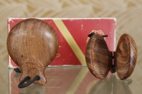 Paires de castagnettes professionnelles