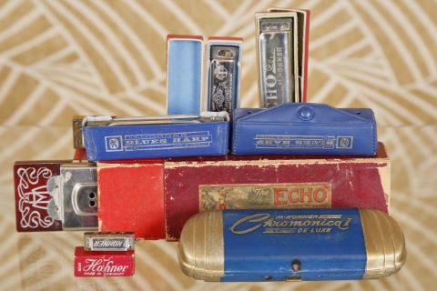 Lot d’Harmonicas