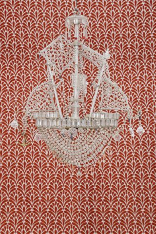 Rare lustre bateau