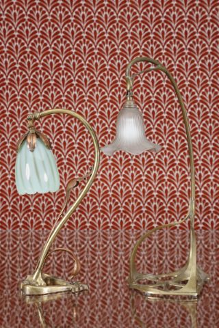 2 lampes de bureau