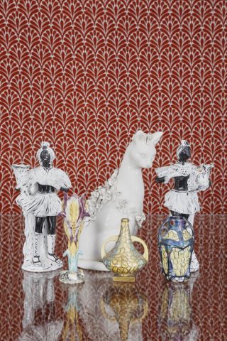 Ensemble de 6 objets en céramique